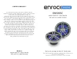 Предварительный просмотр 1 страницы Enrock Marine EM265C Installation & Owner'S Manual