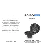 Предварительный просмотр 1 страницы Enrock EM265B Installation And Owner'S Manual