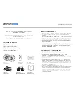 Preview for 2 page of Enrock EMRGB265W Installation And Owner'S Manual