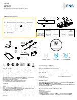 ENS UV-SA Installation Instructions предпросмотр