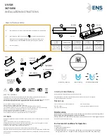 Предварительный просмотр 1 страницы ENS UV-SM Installation Instructions