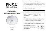 Предварительный просмотр 1 страницы ENSA ENSA-MS2 Instruction Manual