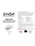 Предварительный просмотр 1 страницы ENSA ENSA-PS1 Instruction Manual