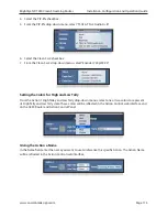 Preview for 113 page of Ensemble Designs BrightEye NXT 450 Installation, Configuration And Operations Manual