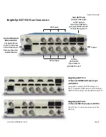 Предварительный просмотр 3 страницы Ensemble Designs BrightEye NXT 900 Quick Start Manual