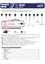 Предварительный просмотр 1 страницы ENSIM SENSORS DX-ELF 101 Operating Manual