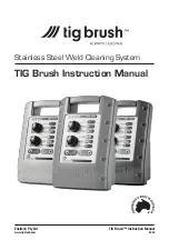 Ensitech TIG Brush Instruction Manual предпросмотр