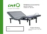 Предварительный просмотр 1 страницы Enso FE3500 Wireless Adjustable Base Owner'S Manual