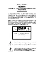 Preview for 2 page of ENSONIQ AVISTA 7600 User Manual