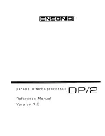 Предварительный просмотр 3 страницы ENSONIQ DP/2 Reference Manual