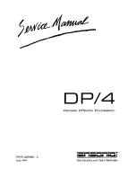 Предварительный просмотр 1 страницы ENSONIQ DP/4+ Service Manual