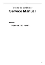 Preview for 1 page of EnStar ENSTAR-TSC-12HA1 Service Manual