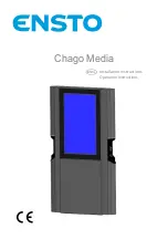 Preview for 1 page of ensto Chago Media Installation Instructions, Operation Instructions