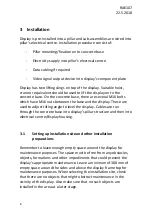 Preview for 8 page of ensto Chago Media Installation Instructions, Operation Instructions