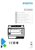 Preview for 1 page of ensto ECO900 Installation And Operating Instructions Manual