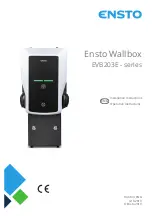 Preview for 1 page of ensto EVB203E Series Installation Instructions Manual