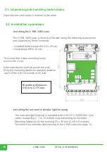 Предварительный просмотр 10 страницы ensto LYNX 3400 Installation And Operation Manual