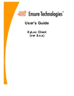 Предварительный просмотр 1 страницы Ensure Technologies XyLoc Client User Manual