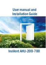 Ensy AHU 200B Manual preview