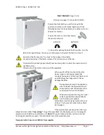 Preview for 2 page of Ensy AHU-300 BH User Manual And Installation Manual