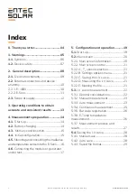 Preview for 2 page of Entec Solar E-1000 User Manual