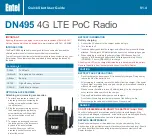 Preview for 2 page of Entel DN495 Quick Start User Manual