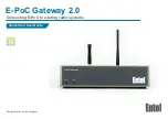 Entel E-PoC Gateway 2.0 User предпросмотр