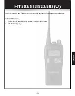 Предварительный просмотр 13 страницы Entel HT502 User Manual