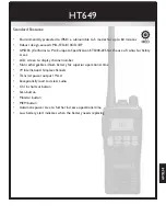 Preview for 9 page of Entel HT649 LCD GMDSS User Manual