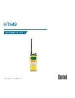 Entel HT649 Series Quick Start User Manual preview