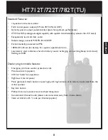 Предварительный просмотр 9 страницы Entel HT712T User Manual