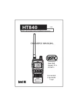 Предварительный просмотр 1 страницы Entel HT840 Owner'S Manual