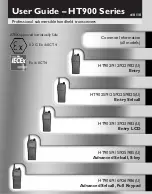 Entel HT900 Series User Manual предпросмотр