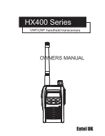 Предварительный просмотр 1 страницы Entel HX400 series Owner'S Manual