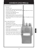 Предварительный просмотр 13 страницы Entel HX402 User Manual