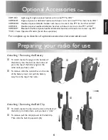 Предварительный просмотр 7 страницы Entel HX446 User Manual