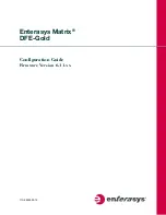 Предварительный просмотр 1 страницы Enterasys Enterasys Matrix DFE-Gold Series Configuration Manual