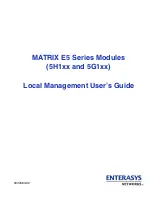 Предварительный просмотр 1 страницы Enterasys Matrix E6 5G102-06-G User Manual