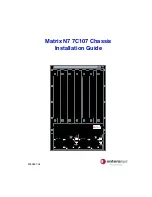 Preview for 1 page of Enterasys Matrix N7 7C107 Installation Manual