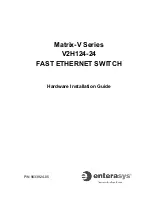 Enterasys Matrix-V V2H124-24 Hardware Installation Manual preview