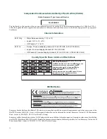 Предварительный просмотр 6 страницы Enterasys RoamAbout RBTBG-AW Installations And Specifications