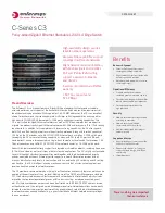 Enterasys SecureStack C3G124-24P Datasheet preview