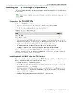 Preview for 27 page of Enterasys SecureStack C3K-2XFP IOM Hardware Installation Manual