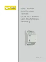 Предварительный просмотр 1 страницы Entes ETMO-02 Quick Start Manual