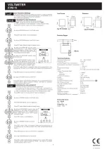 Предварительный просмотр 4 страницы Entes EVM-15 Manual