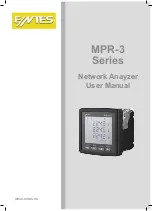 Предварительный просмотр 1 страницы Entes MPR-3 Series User Manual