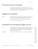 Предварительный просмотр 3 страницы Enthermics EC1350BL Operator'S Manual