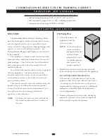 Preview for 2 page of Enthermics EC1540bl Operation And Care Manual