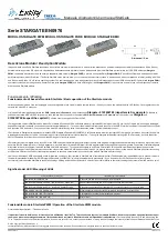 Entity STARGATE Series User Manual предпросмотр