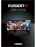 Entone FusionTV User Manual preview